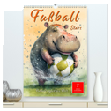 Fußball Stars - Fußball regiert die Welt (hochwertiger Premium Wandkalender 2024 DIN A2 hoch), Kunstdruck in Hochglanz