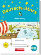 Deutsch-Stars - BOOKii-Ausgabe - 4. Schuljahr. Lesetraining - Übungsheft mit Lösungen