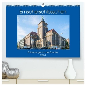 Hermann, Bernd. Emscher-Schlösschen (hochwertiger Premium Wandkalender 2024 DIN A2 quer), Kunstdruck in Hochglanz - Historische Bauwerke um den Emscher-Fluss, der das nördliche Ruhrgebiet durchzieht. Calvendo, 2023.