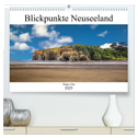 Blickpunkte Neuseeland (hochwertiger Premium Wandkalender 2025 DIN A2 quer), Kunstdruck in Hochglanz