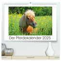 Der Pferdekalender (hochwertiger Premium Wandkalender 2025 DIN A2 quer), Kunstdruck in Hochglanz