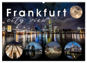 Frankfurt city view (Wandkalender 2024 DIN A2 quer), CALVENDO Monatskalender