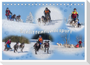 Schlittenhundesport (Tischkalender 2024 DIN A5 quer), CALVENDO Monatskalender