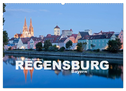Regensburg - Bayern (Wandkalender 2024 DIN A2 quer), CALVENDO Monatskalender