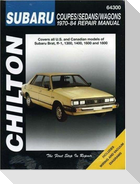 Subaru Coupes, Sedans, and Wagons, 1970-84