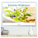 Köstliche Wildkräuter (hochwertiger Premium Wandkalender 2024 DIN A2 quer), Kunstdruck in Hochglanz