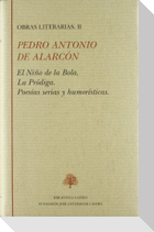 Obras literarias, II : el niño de la bola ; La pródiga ; Poesías serias y humorísticas