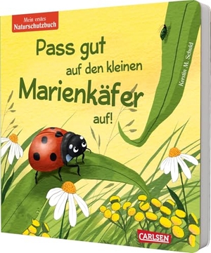 Schuld, Kerstin M.. Pass gut auf den kleinen Marienkäfer auf - Mein erstes Naturschutz-Buch | Nachhaltig produziertes Buch, das Sachwissen spielerisch vermittelt und Empathie für kleine Lebewesen weckt. Carlsen Verlag GmbH, 2024.