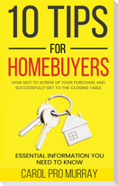 10 Tips for Homebuyers