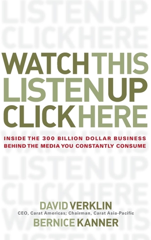 Verklin / Kanner. Watch This. John Wiley & Sons, 2007.