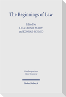 The Beginnings of Law