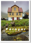 Føroyar - Faroe Islands - Färöer Inseln (Wandkalender 2024 DIN A4 hoch), CALVENDO Monatskalender