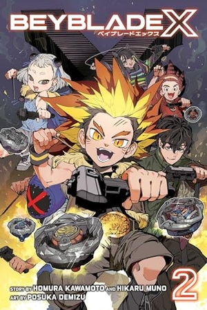 Kawamoto, Homura / Hikaru Muno. Beyblade X, Vol. 2. Simon & Schuster UK Ltd, 2025.