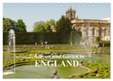 Schlösser und Gärten in England (Tischkalender 2024 DIN A5 quer), CALVENDO Monatskalender
