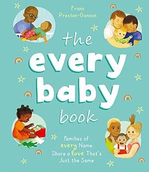 Preston-Gannon, Frann. The Every Baby Book - Families of Every Name Share a Love That's Just the Same. Harry N. Abrams, 2022.