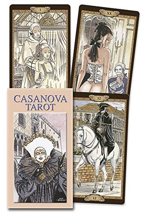 Lo Scarabeo. Casanova Tarot. Llewellyn Worldwide, Ltd., 2019.