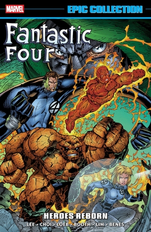 Choi, Brandon / Lee, Jim et al. Fantastic Four Epic Collection: Heroes Reborn. Marvel Comics, 2026.