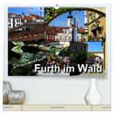 Drachenstadt Furth im Wald (hochwertiger Premium Wandkalender 2024 DIN A2 quer), Kunstdruck in Hochglanz
