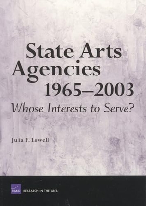 Rand Corporation. State Arts Agencies 1965-2003: Whose Interests to Serve. RAND Corporation, 2004.