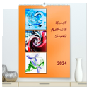 Kunst - Abstrakt - Skurril (hochwertiger Premium Wandkalender 2024 DIN A2 hoch), Kunstdruck in Hochglanz