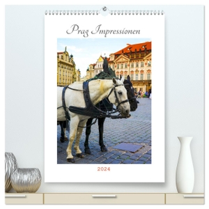 Wankmüller, Julia. Prag Impressionen (hochwertiger Premium Wandkalender 2024 DIN A2 hoch), Kunstdruck in Hochglanz - Pulsierendes Prag. Calvendo, 2023.