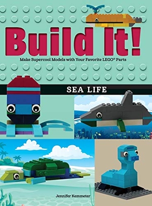 Kemmeter, Jennifer. Build It! Sea Life - Make Supercool Models with Your Favorite LEGO® Parts. Graphic Arts Books, 2018.