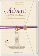Brief-Adventskalenderbuch - Advent mit Wilhelm Busch