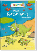 LERNSTERN. Mein Rätselheft Kindergarten. Bei den Dinos