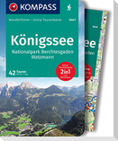 KOMPASS Wanderführer Königssee, Nationalpark Berchtesgaden, Watzmann, 42 Touren mit Extra-Tourenkarte