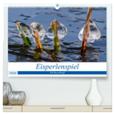 Eisperlenspiel (hochwertiger Premium Wandkalender 2024 DIN A2 quer), Kunstdruck in Hochglanz
