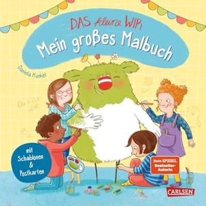 Kunkel, Daniela. Das kleine WIR: Mein großes Malbuch - Ausmalbilder für Jungen und Mädchen ab 4 Jahren für Kita, Schule und zu Hause - mit Schablonen und Grußkarten zum Ausschneiden. Carlsen Verlag GmbH, 2024.