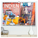 INDIEN Menschen Farben Impressionen (hochwertiger Premium Wandkalender 2024 DIN A2 quer), Kunstdruck in Hochglanz