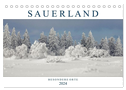 SAUERLAND ¿ Besondere Orte (Tischkalender 2024 DIN A5 quer), CALVENDO Monatskalender