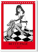 Betty Page - Quickies by SARA HORWATH (Tischkalender 2025 DIN A5 hoch), CALVENDO Monatskalender