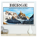 Berge - Die schönsten Gipfel der Welt (hochwertiger Premium Wandkalender 2024 DIN A2 quer), Kunstdruck in Hochglanz