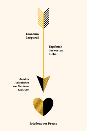 Leopardi, Giacomo. Tagebuch der ersten Liebe. Matthes & Seitz Verlag, 2023.