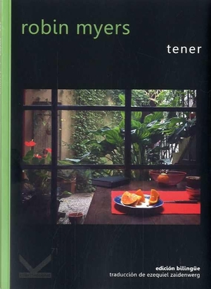 Myers, Robin / Sara Torres. Tener. Kriller71 Ediciones, 2019.