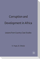 Corruption and Development in Africa