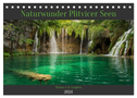 Naturwunder Plitvicer Seen (Tischkalender 2024 DIN A5 quer), CALVENDO Monatskalender