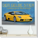 DER GELBE STIER - Lamborghini Murciélago (Premium, hochwertiger DIN A2 Wandkalender 2023, Kunstdruck in Hochglanz)