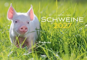 Klein, J. -L Hubert. Schweine Kalender 2027 - Der Tierkalender mit den charmanten Namen. Edition Lempertz, 2026.