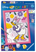 CreArt, Malen nach Zahlen Kinder - Disney Daisy Duck