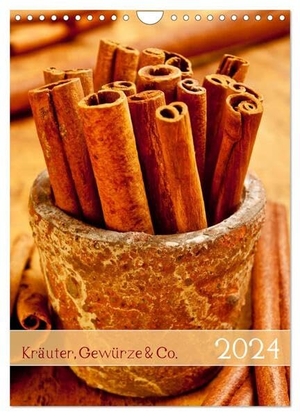 Kerpa, Ralph. Kräuter, Gewürze & Co. 2024 (Wandkalender 2024 DIN A4 hoch), CALVENDO Monatskalender - Naturprodukte für schmackhaftes Aroma. Calvendo, 2023.