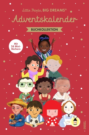 Insel Verlag (Hrsg.). Little People, BIG DREAMS - Adventskalender - Mein liebster Minibuch-Adventskalender 2026. Insel Verlag GmbH, 2026.