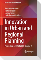 Innovation in Urban and Regional Planning
