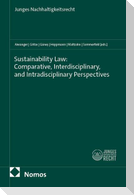 Sustainability Law: Comparative, Interdisciplinary, and Intradisciplinary Perspectives