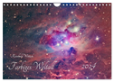 Farbiges Weltall (Wandkalender 2024 DIN A4 quer), CALVENDO Monatskalender