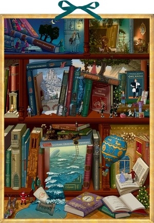 Wand-Adventskalender - Magie der Bücher - Magie der Bücher. Coppenrath, 2024.