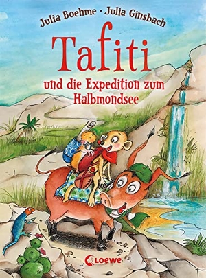 Boehme, Julia. Tafiti und die Expedition zum Halbmondsee (Band 18) - Komm mit nach Afrika und lerne die Welt des beliebten Erdmännchens kennen - Erstlesebuch zum Vorlesen und ersten Selberlesen ab 6 Jahren. Loewe Verlag GmbH, 2022.