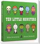 Ten Little Monsters Board Book
